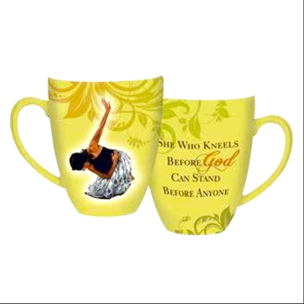 “She Who Kneels” Ceramic Mug